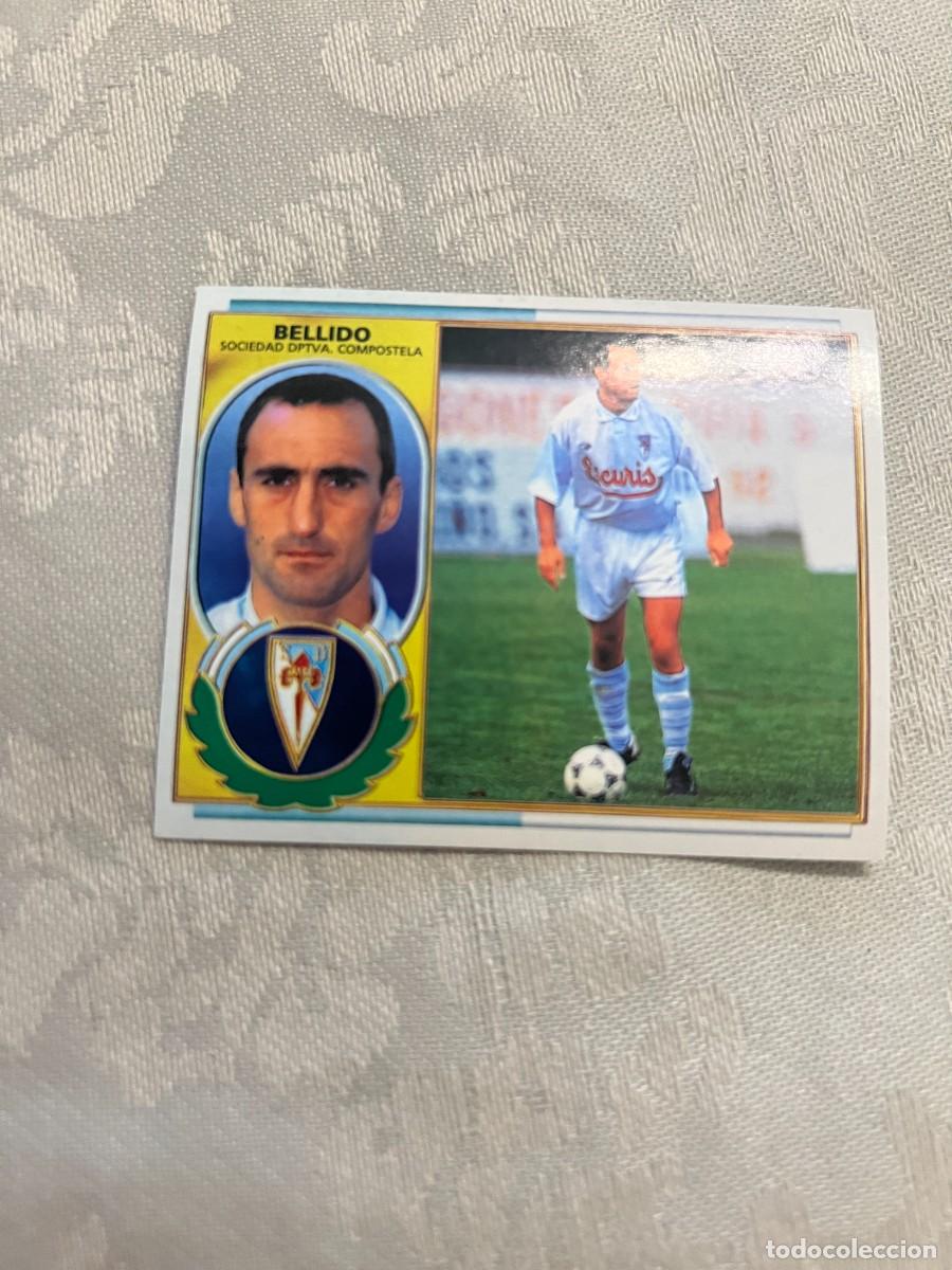 Football Stickers: BELLIDO COMPOSTELA SIN PEGAR EDICIONES ESTE 1996-97