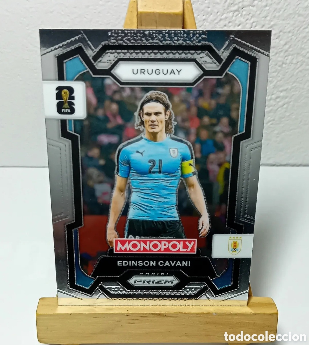 Cromos de Futebol: EDINSON CAVANI 2026 URUGUAY MONOPOLY PRIZM PANINI.