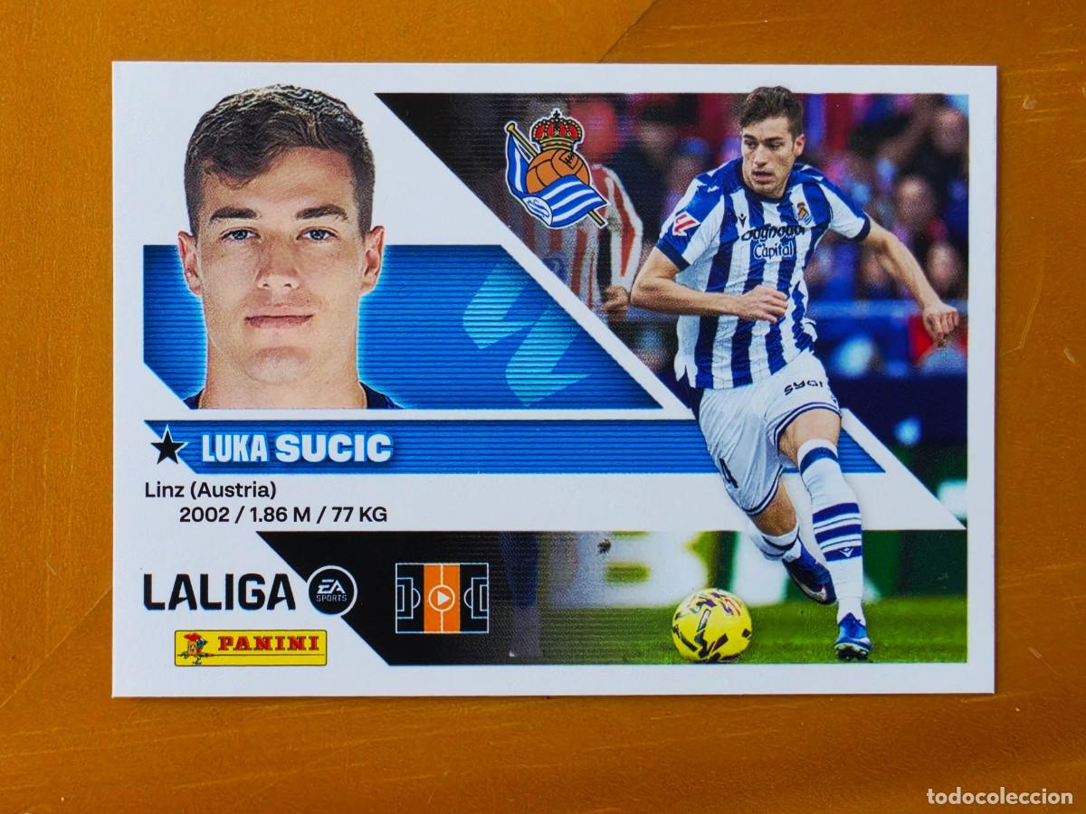 Cartes &agrave; collectionner de Football: 15 Luka Sucic, Real Sociedad, Panini Ediciones Liga Este 2026 2027 26 27 sin pegar