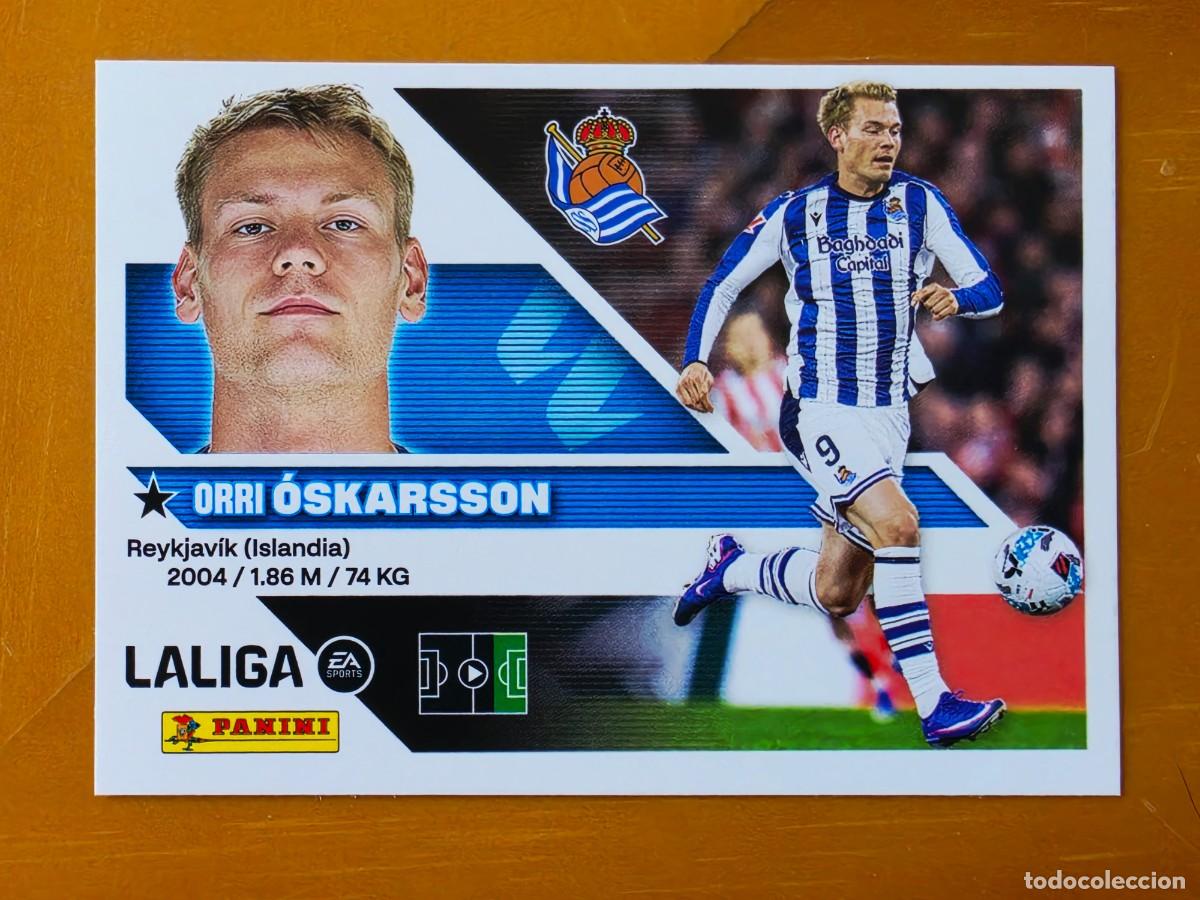 Cartes &agrave; collectionner de Football: 19 Orri &Oacute;skarsson, Real Sociedad, Panini Ediciones Liga Este 2026 2027 26 27 sin pegar
