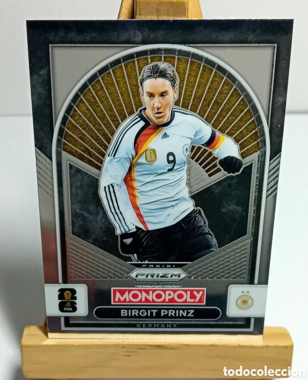 Cartes &agrave; collectionner de Football: BIRGIT PRINZ 2026 ALEMANIA MONOPOLY PRIZM PANINI.