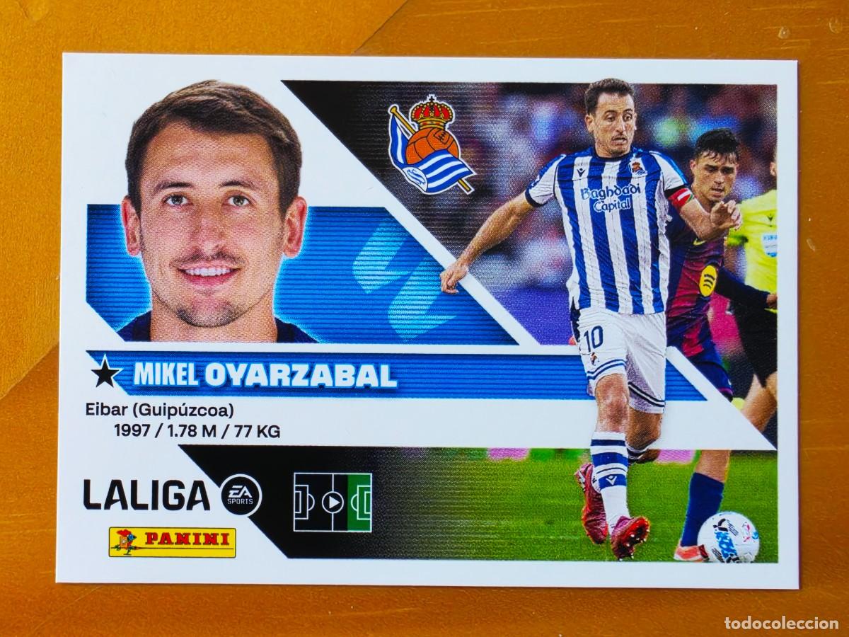 Cartes &agrave; collectionner de Football: 20 Mikel Oyarzabal, Real Sociedad, Panini Ediciones Liga Este 2026 2027 26 27 sin pegar