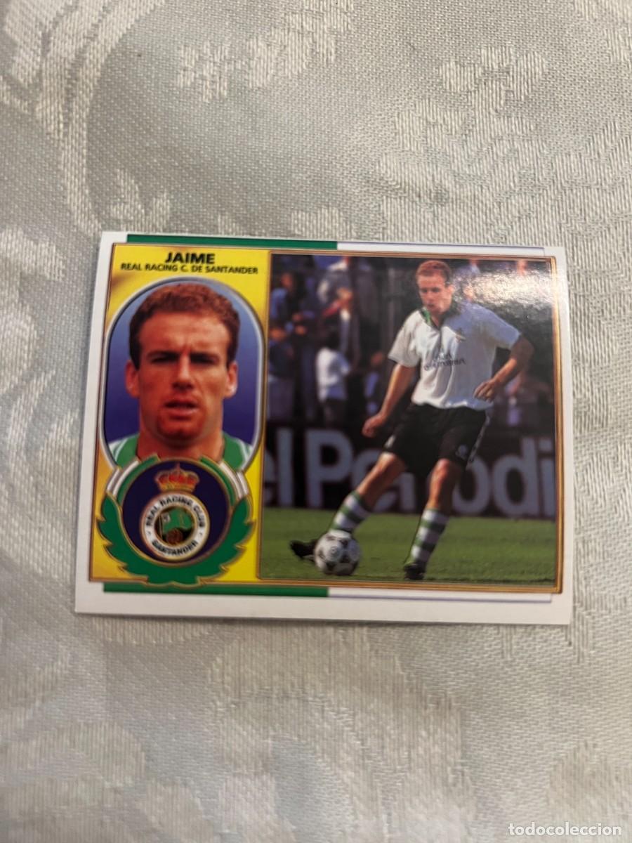 Cartes &agrave; collectionner de Football: JAIME RACING DE SANTANDER SIN PEGAR EDICIONES ESTE 1996-97