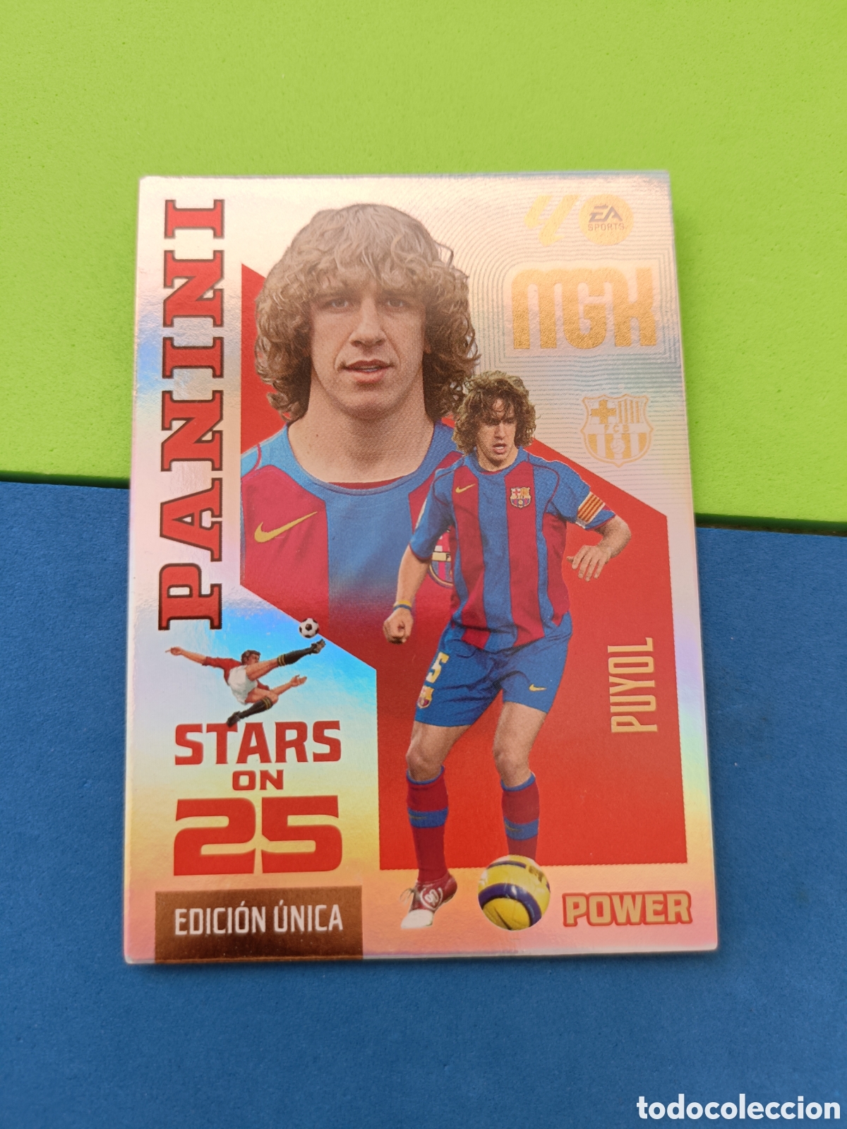 Cartes &agrave; collectionner de Football: PANINI 2026 2027 25 ANIVERSARIO MEGACRACKS - Power 429 Puyol paralelo