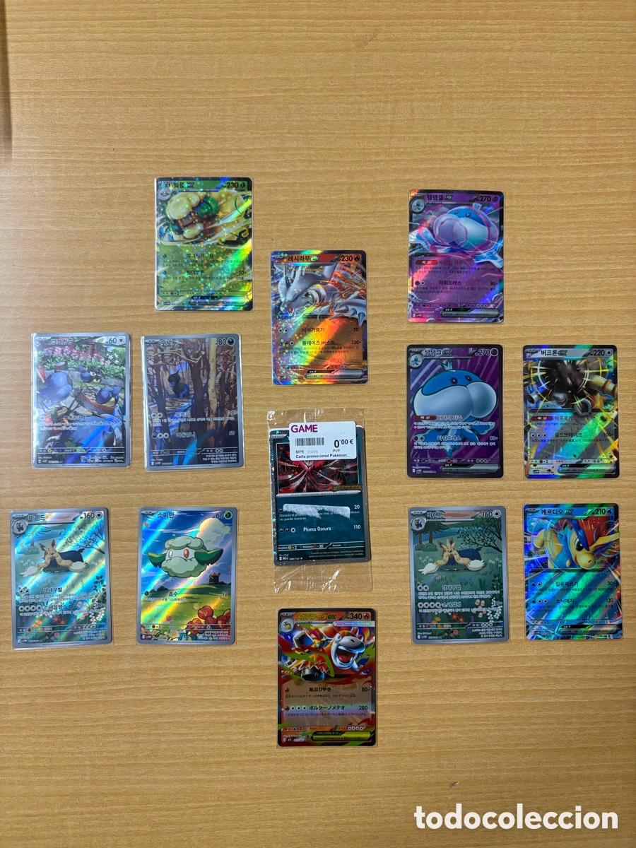 Cromos de f&uacute;tbol: Lote de cartas Pokemon