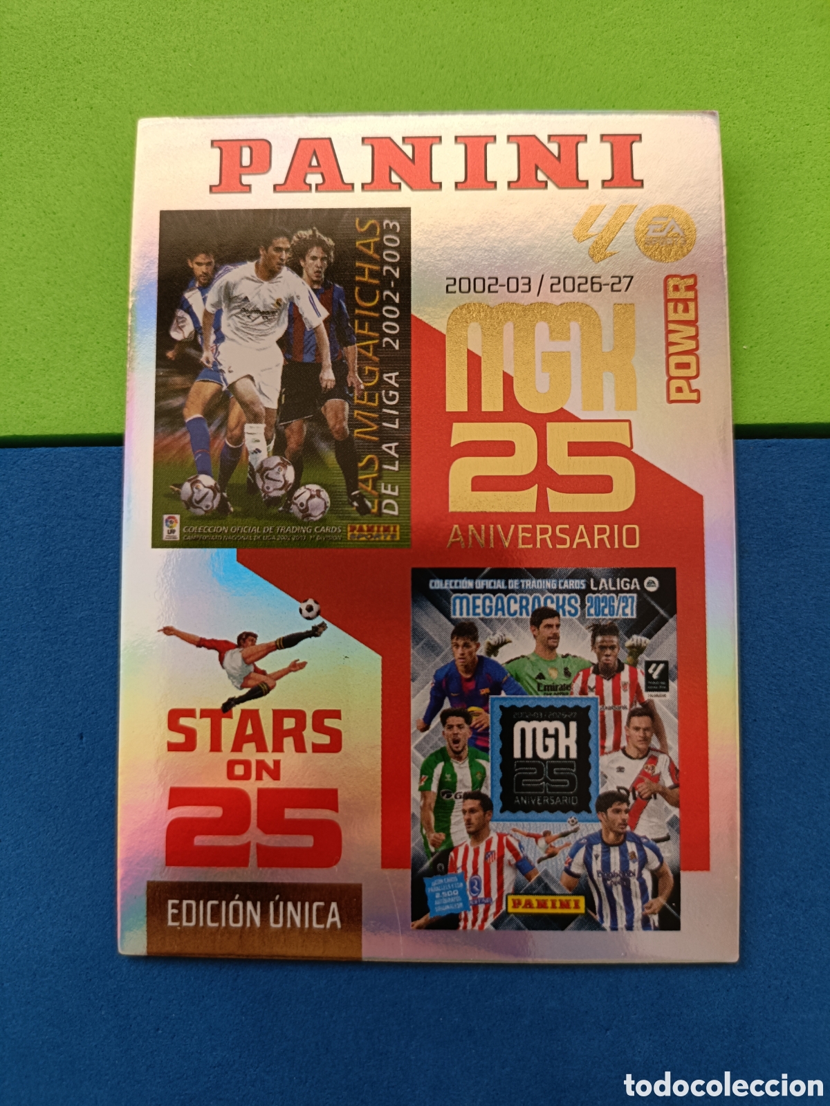 Cromos de f&uacute;tbol: PANINI 2026 2027 25 ANIVERSARIO MEGACRACKS - Power 424 P Edici&oacute;n Unica
