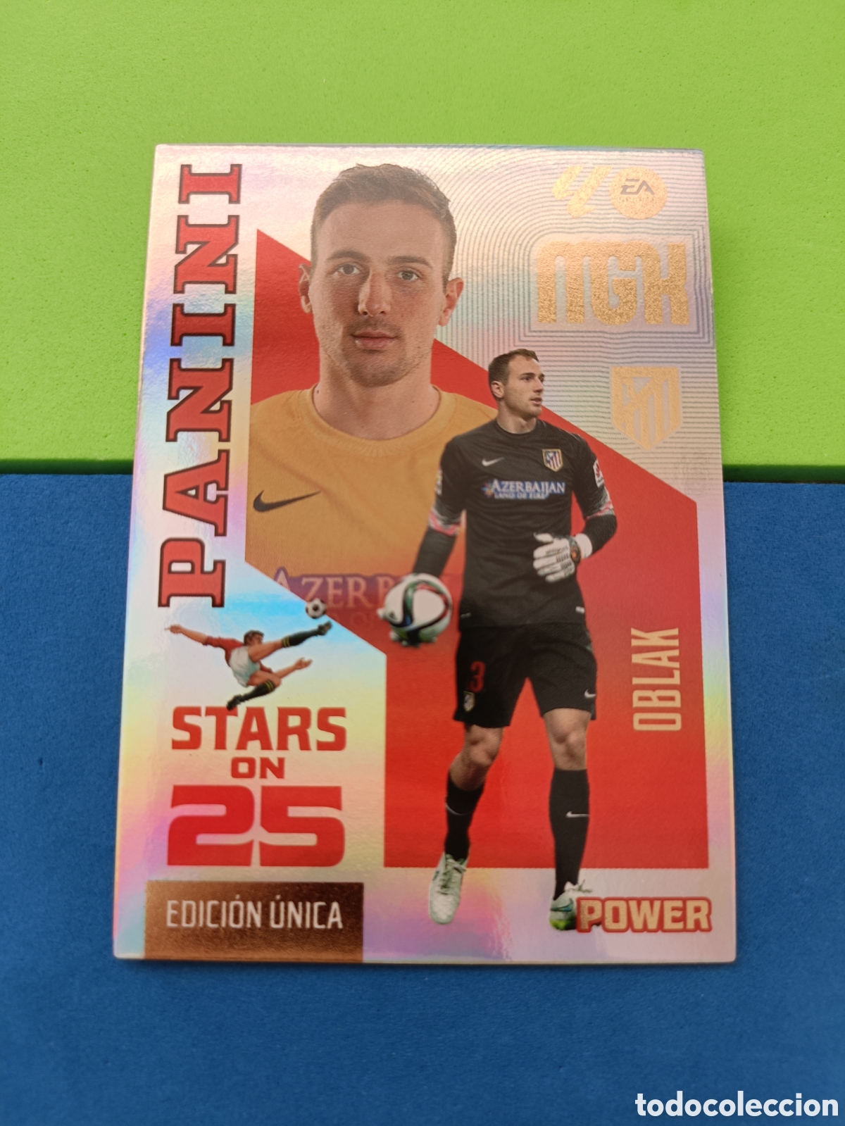 Cromos de f&uacute;tbol: PANINI 2026 2027 25 ANIVERSARIO MEGACRACKS - Power 447 P Oblak