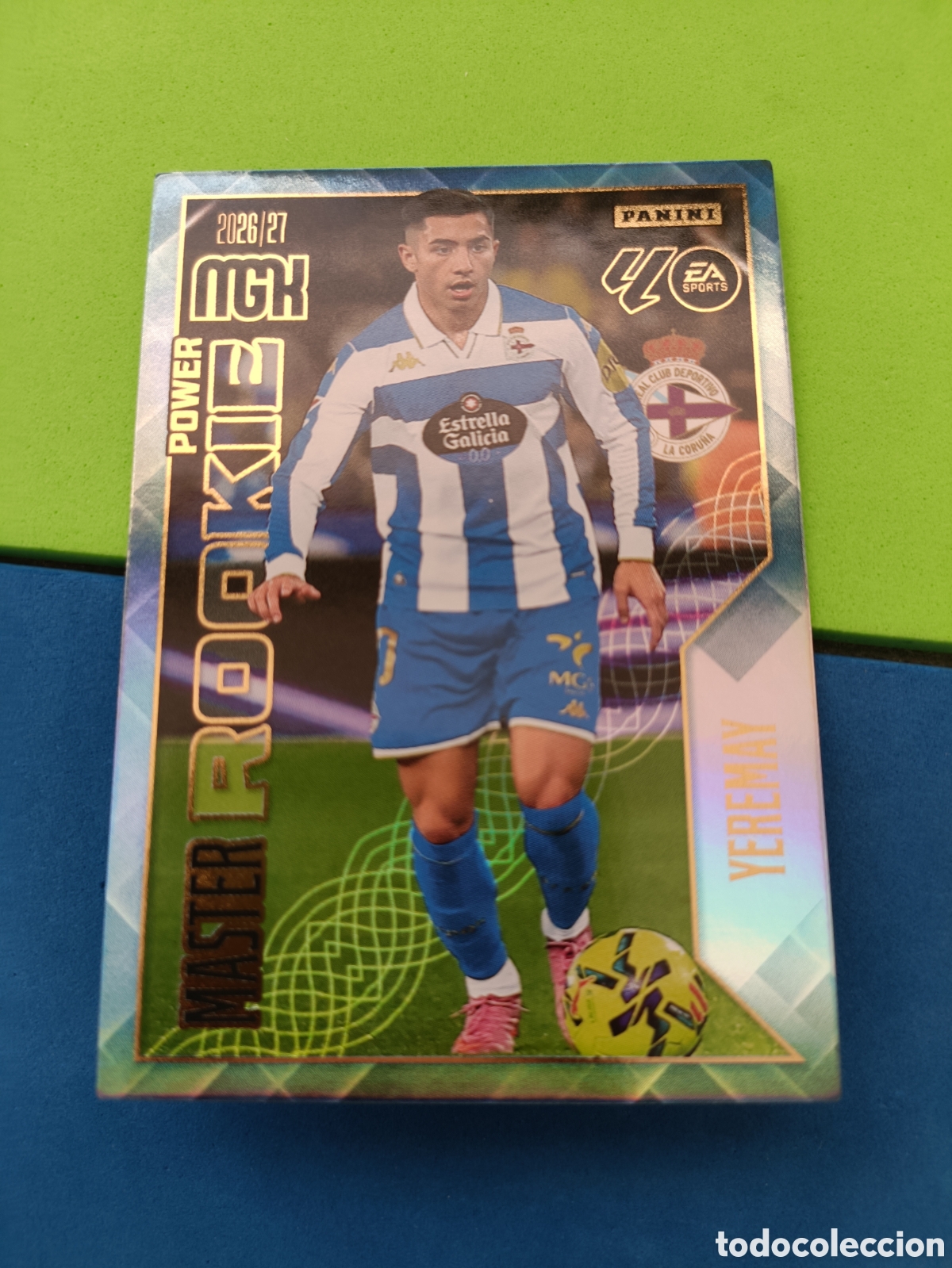 Cromos de f&uacute;tbol: PANINI 2026 2027 25 ANIVERSARIO MEGACRACKS - Rookie Power 423 P Yeremay