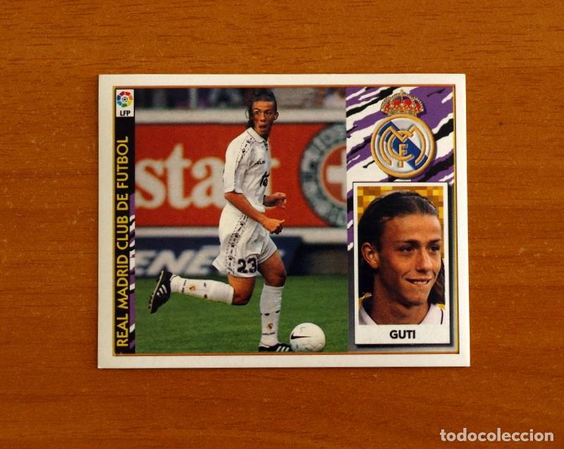 Cromos de f&uacute;tbol: Real Madrid - Guti - Ediciones Este Liga 1997-1998, 97-98 - Nunca Pegado