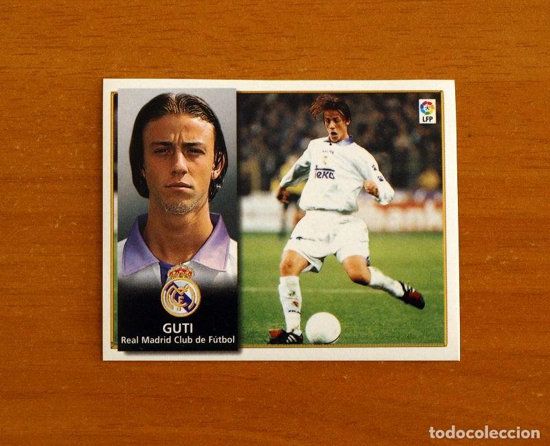 Cromos de f&uacute;tbol: Real Madrid - Guti - Ediciones Este Liga 1998-1999, 98-99 - Nunca Pegado
