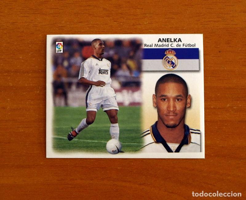 Cromos de f&uacute;tbol: Real Madrid - Anelka - Coloca - Ediciones Este Liga 1999-2000, 99-00 - Nunca Pegado