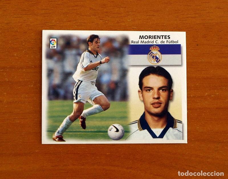 Cromos de f&uacute;tbol: Real Madrid - Morientes - Ediciones Este Liga 1999-2000, 99-00 - Nunca pegado