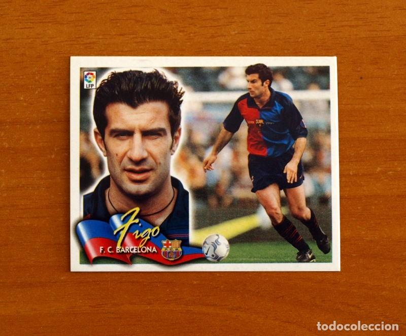 Cromos de f&uacute;tbol: Futbol Club Barcelona - Figo - BAJA - Ediciones Este Liga 2000-2001, 00-01 - Nunca Pegado