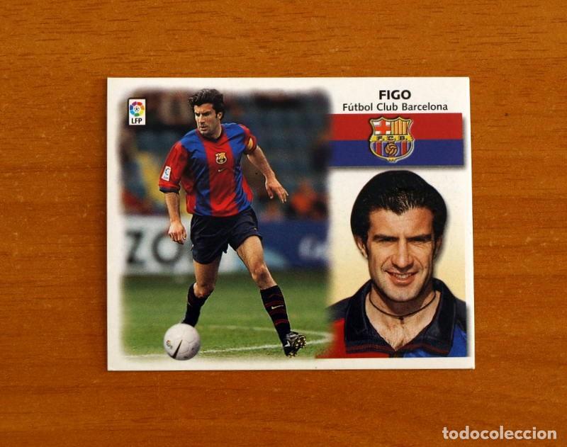 Figurine di Calcio: F&uacute;tbol Club Barcelona - Figo - Ediciones Este Liga 1999-2000, 99-00 - Nunca pegado