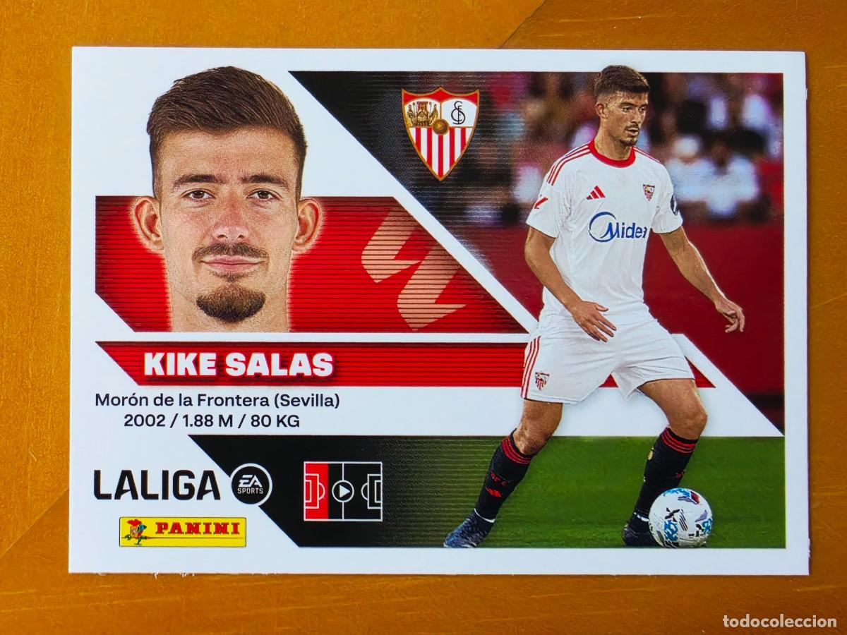 Figurine di Calcio: 7 Kike Salas, Sevilla FC, Panini Ediciones Liga Este 2026 2027 26 27 sin pegar