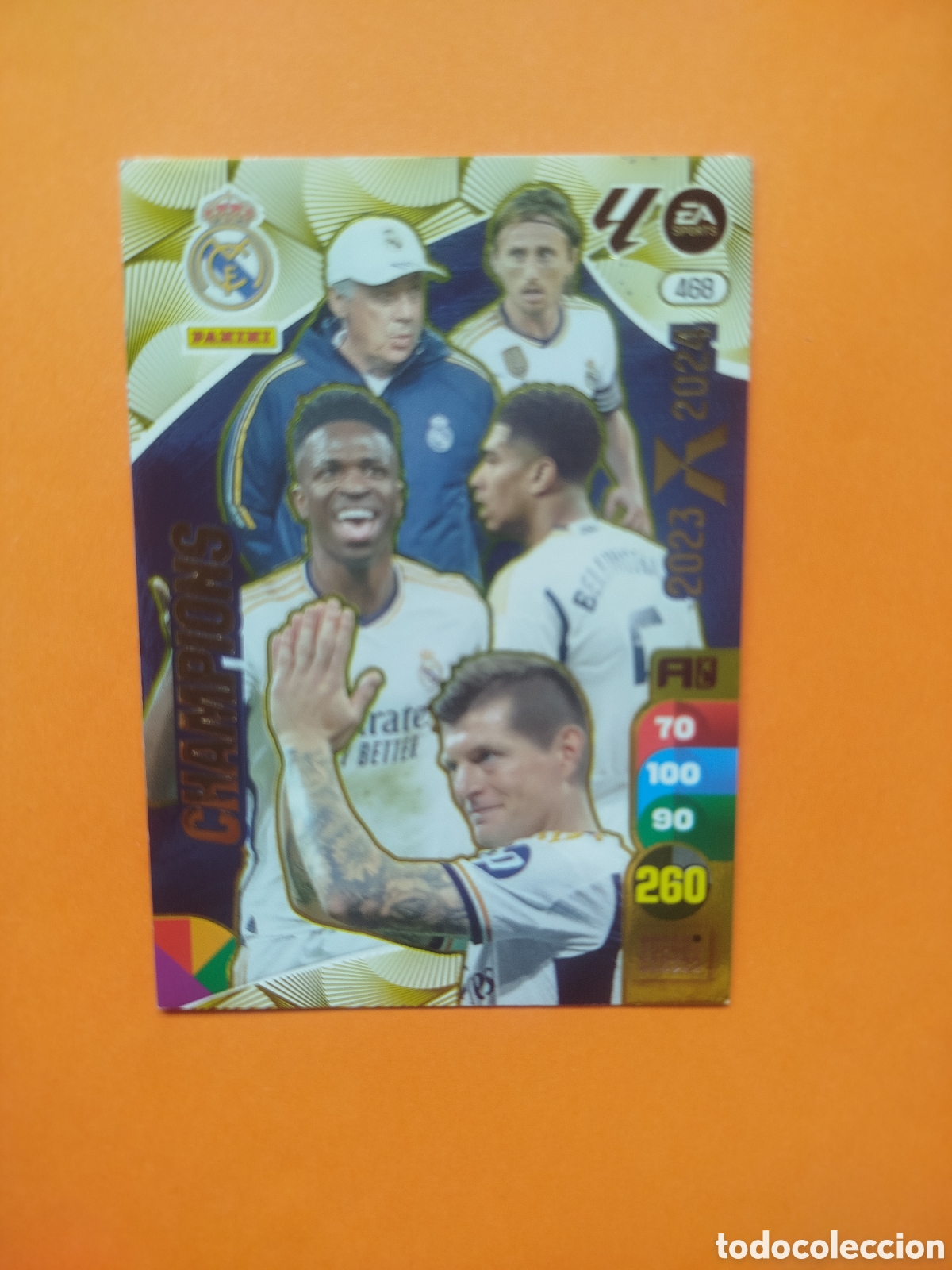 Cartes &agrave; collectionner de Football: CARTA CHAMPIONS REAL MADRID ADRENALYN XL 24-25