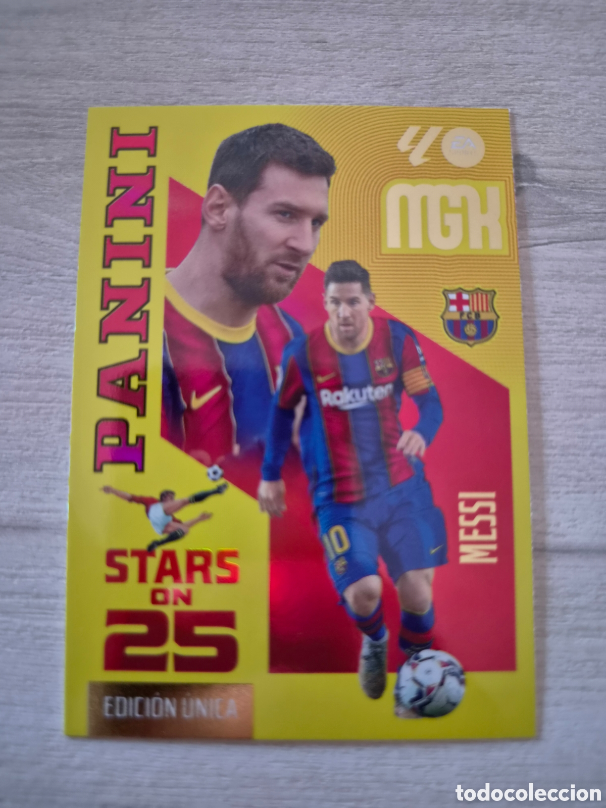 Cartes &agrave; collectionner de Football: N&deg;440 Stars On 25 Messi Megacracks 26/27