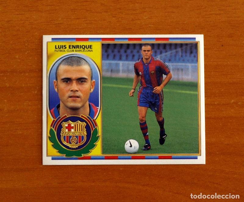 Cartes &agrave; collectionner de Football: Barcelona - Luis Enrique - Fichaje n&ordm; 15 - Ediciones Este Liga 1996-1997, 96-97 -Nunca pegado