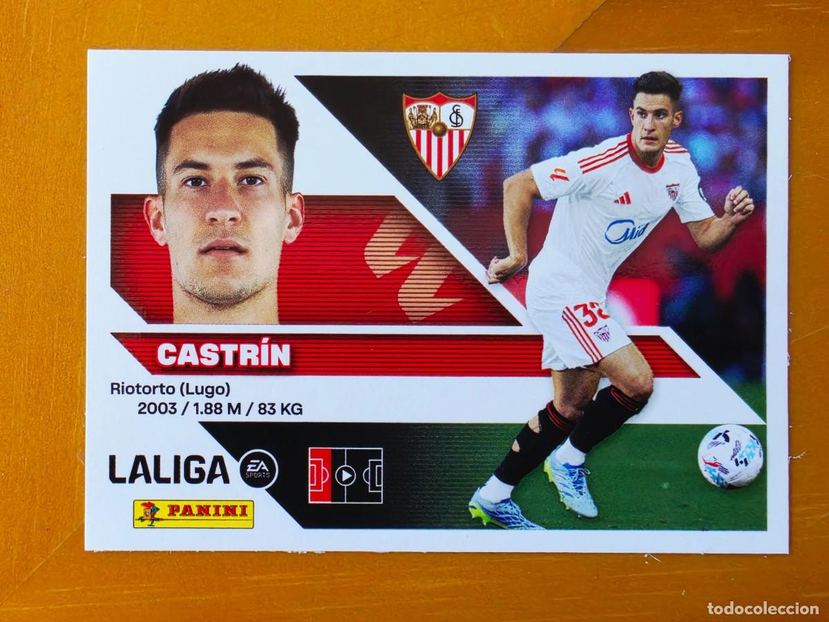 Figurine di Calcio: 9A Castr&iacute;n, Sevilla FC, Panini Ediciones Liga Este 2026 2027 26 27 sin pegar