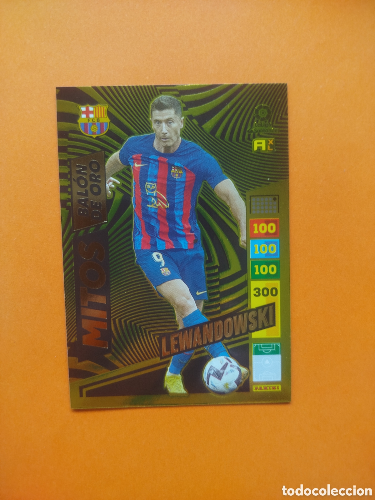 Figurine di Calcio: MITOS LEWANDOWSKI BARCELONA ADRENALYN XL 22-23 NUEVA