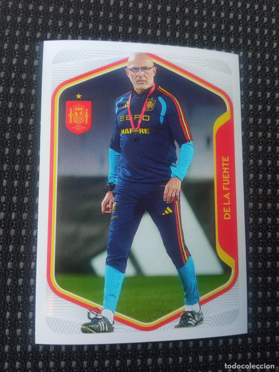 Cromos de f&uacute;tbol: De la Fuente, cromo 8, Espa&ntilde;a 2026, Carrefour Panini,
