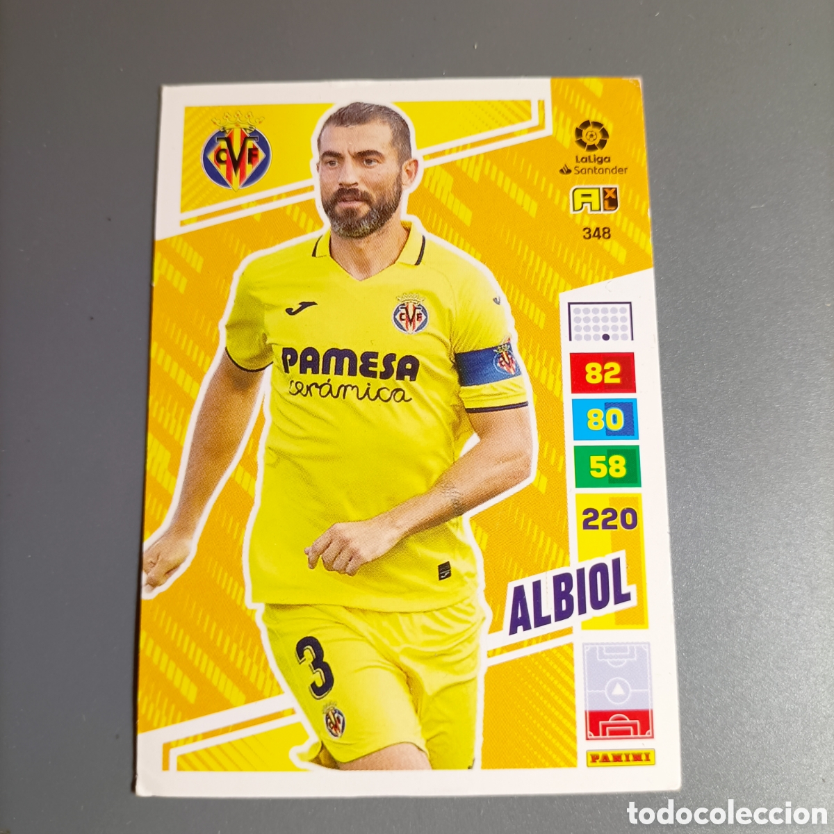 Cromos de f&uacute;tbol: ADRENALYN LIGA 2022-2023 (VILLARREAL) №348 ALBIOL