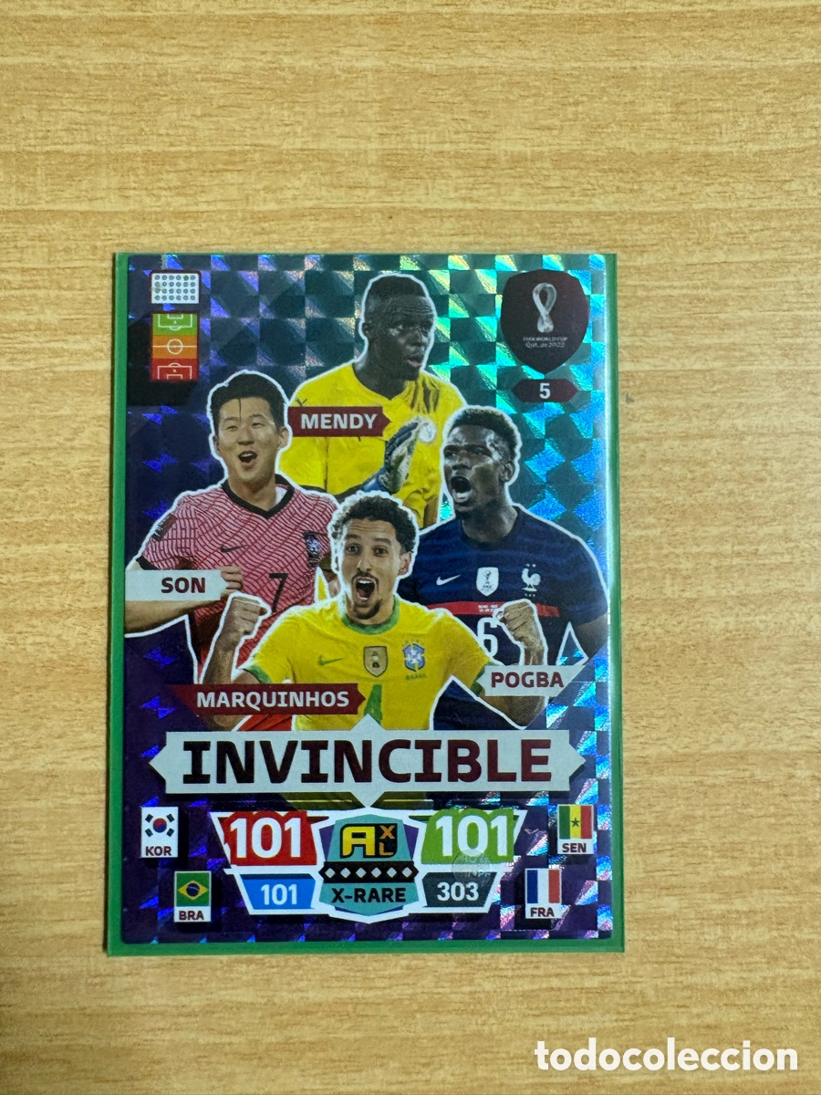 Football Stickers: Carta invencible Panini Adrenalyn XL FIFA World Cup Qatar 2022