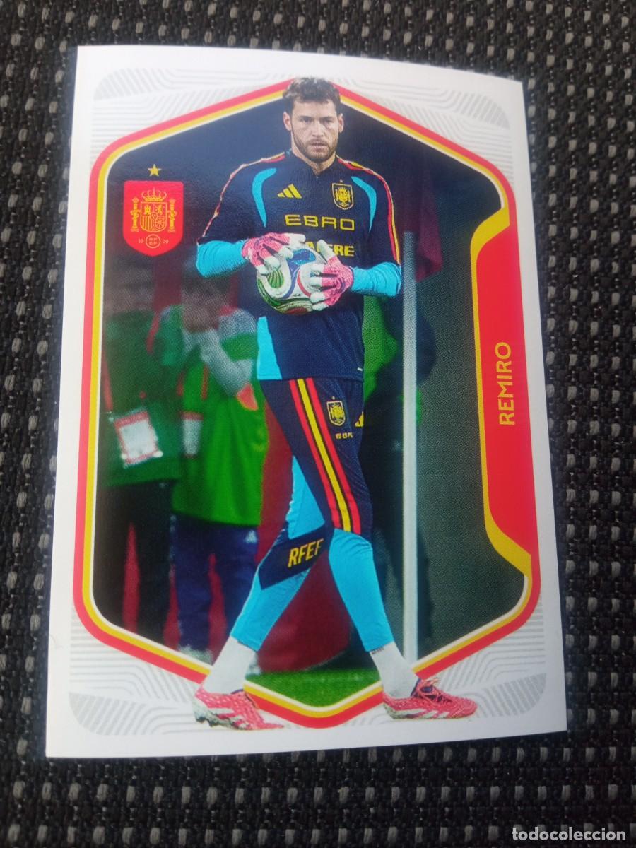 Football Stickers: Remiro, cromo 12 Espa&ntilde;a 2026, Carrefour Panini,