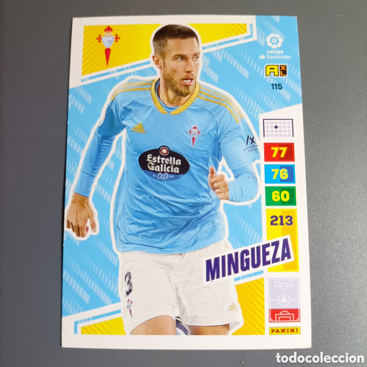 Football Stickers: ADRENALYN LIGA 2022-2023 (CELTA) №115 MINGUEZA