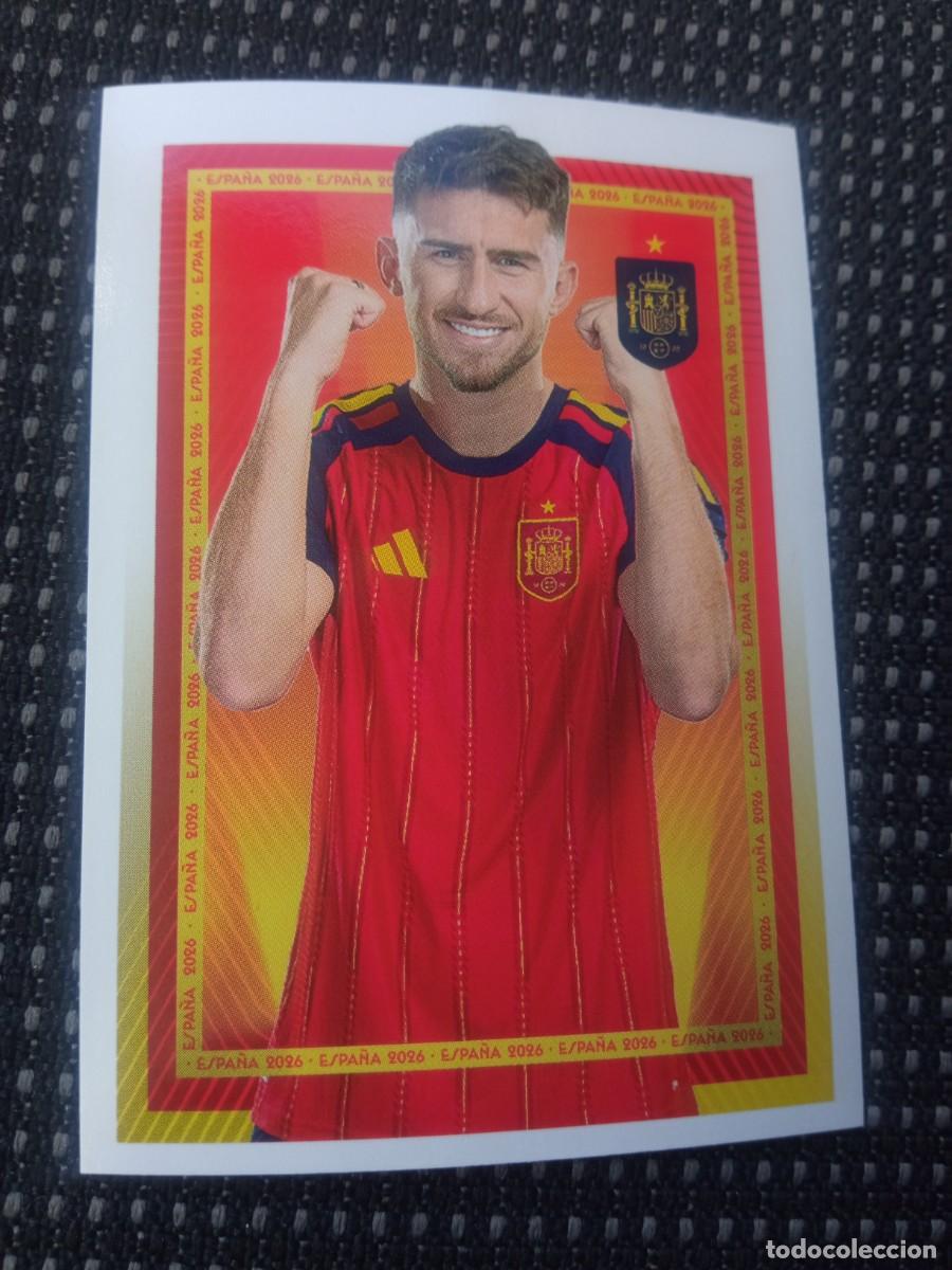 Football Stickers: Laporte, cromo 19 Espa&ntilde;a 2026, Carrefour Panini,