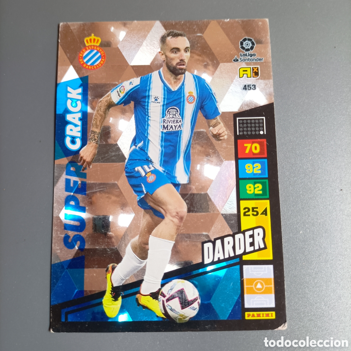 Cartes &agrave; collectionner de Football: ADRENALYN LIGA 2022-2023 (ESPANYOL) №453 DARDER / SUOER CRACK