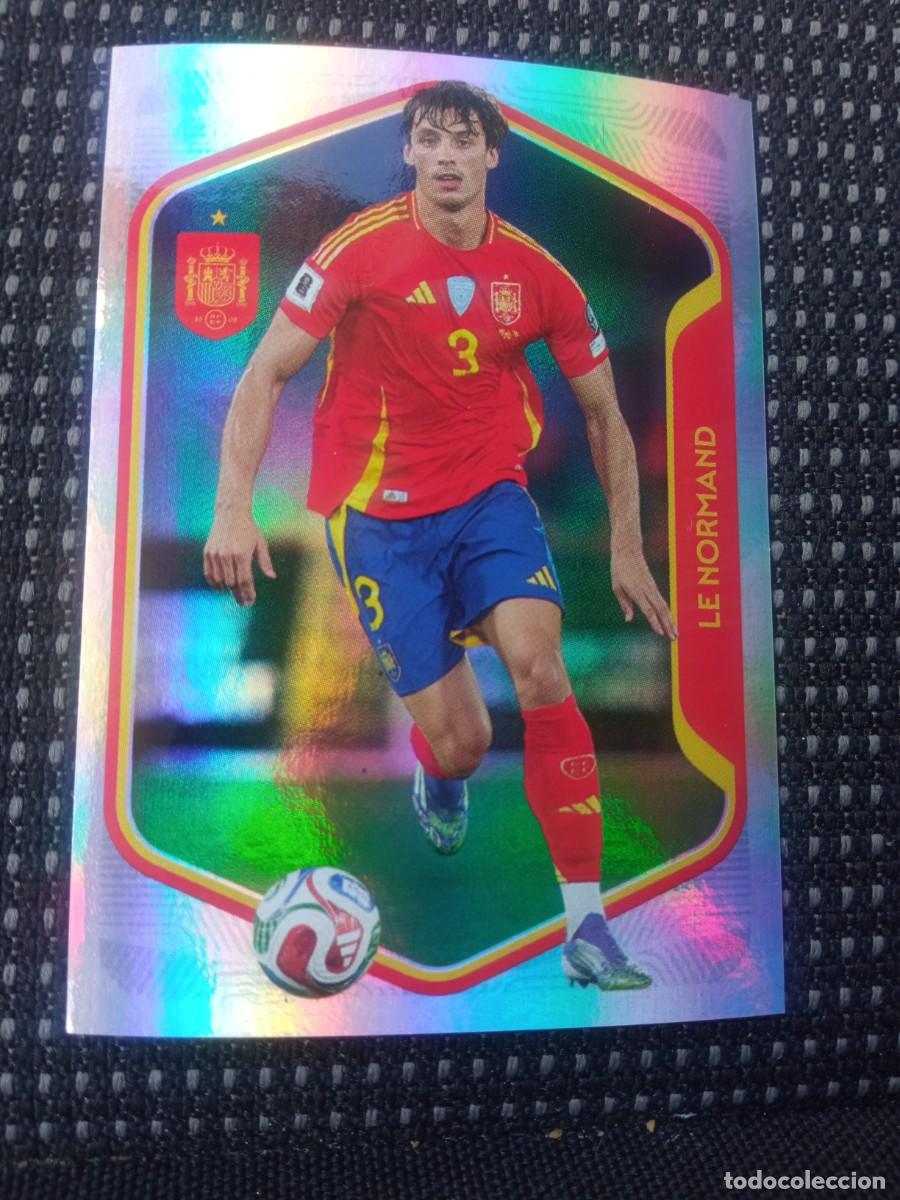 Football Stickers: Le normand, cromo 26, Espa&ntilde;a 2026, Carrefour Panini,
