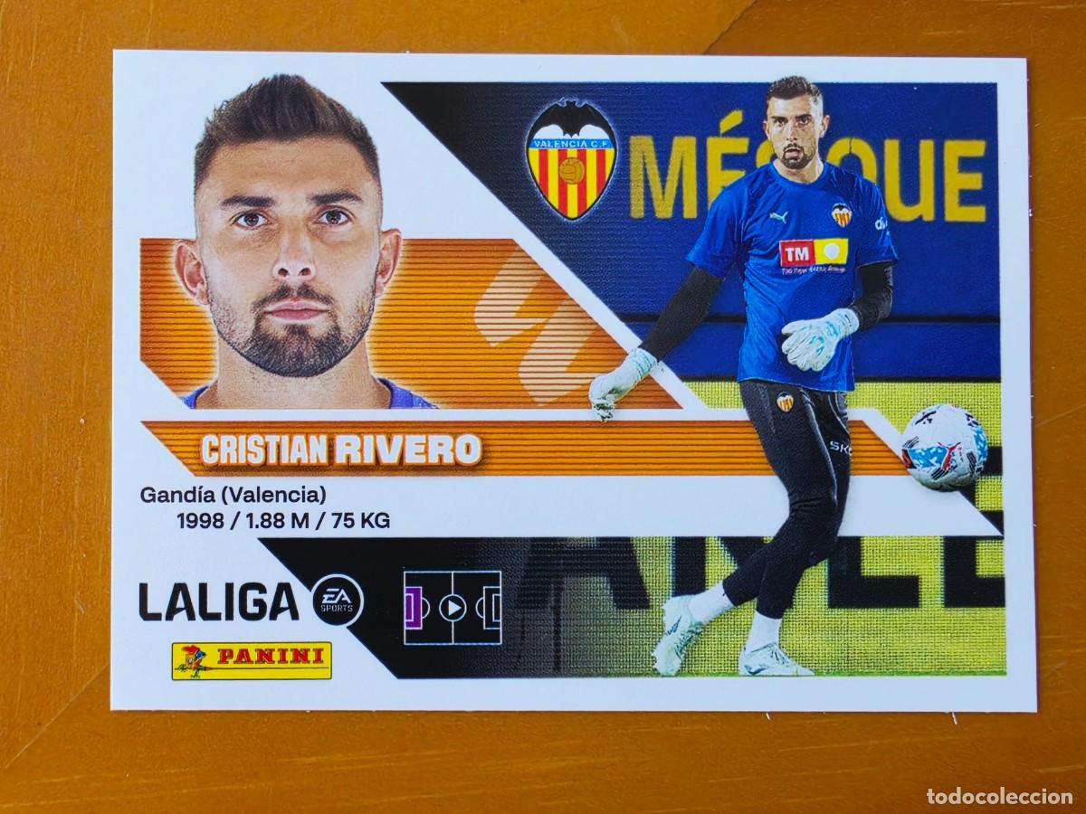 Cartes &agrave; collectionner de Football: 4 Cristian Rivero, Valencia CF, Panini Ediciones Liga Este 2026 2027 26 27 sin pegar