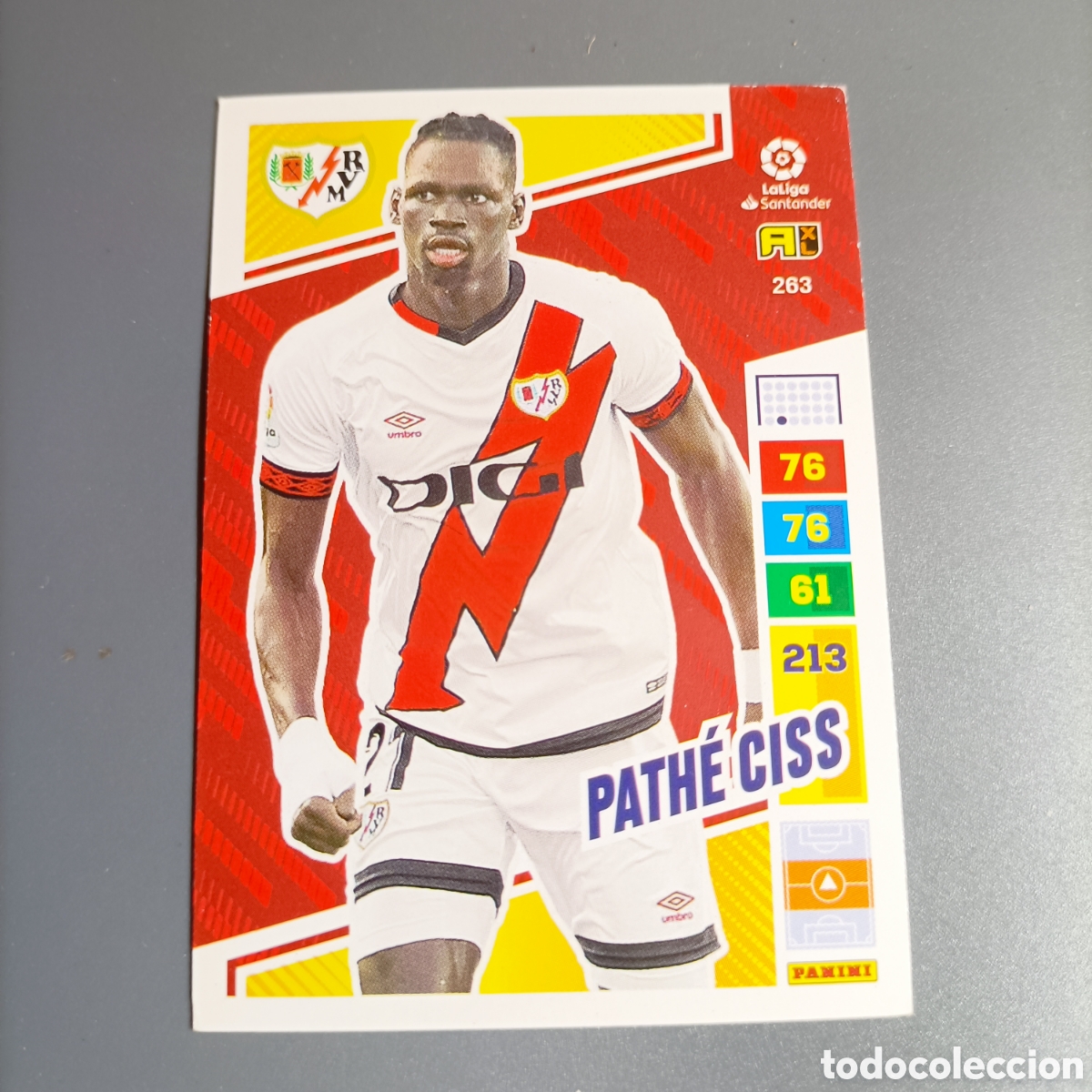Cartes &agrave; collectionner de Football: ADRENALYN LIGA 2022-2023 (RAYO) №263 PATHE CISS