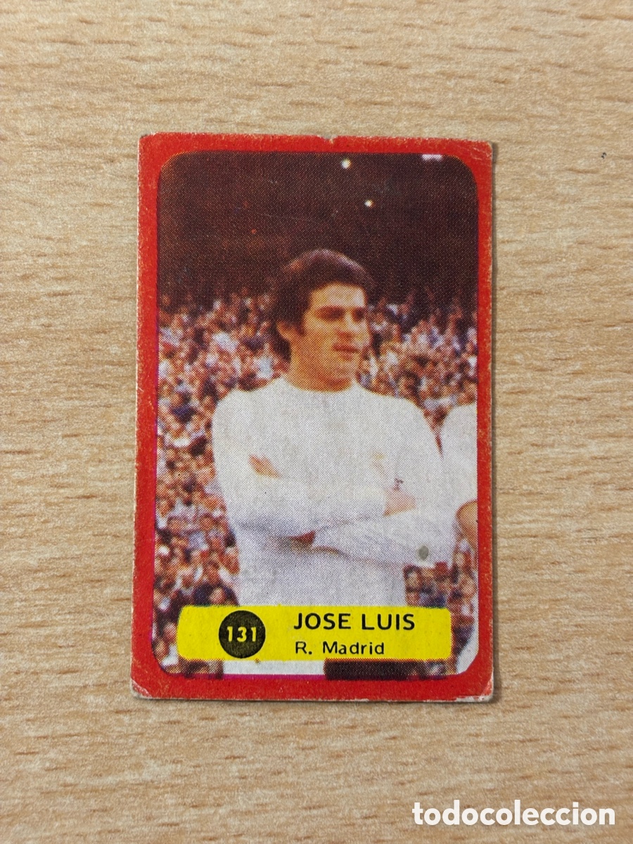 Cartes &agrave; collectionner de Football: # 131 Jos&eacute; Luis Ed. Grafimur Solano 75-76 sin pegar