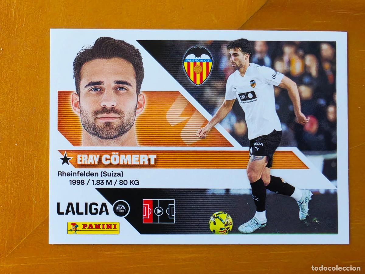 Cartes &agrave; collectionner de Football: 8A Eray C&ouml;mert, Valencia CF, Panini Ediciones Liga Este 2026 2027 26 27 sin pegar