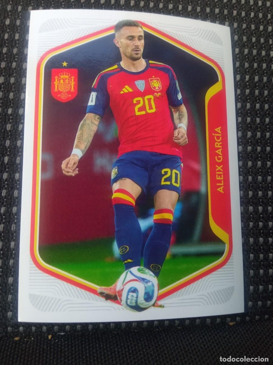 Football Stickers: Aleix Garc&iacute;a, cromo 30, Espa&ntilde;a 2026, Carrefour Panini,