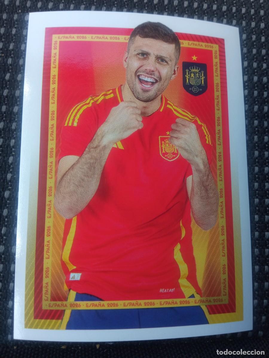 Football Stickers: Rodri, cromo 31, Espa&ntilde;a 2026, Carrefour Panini,