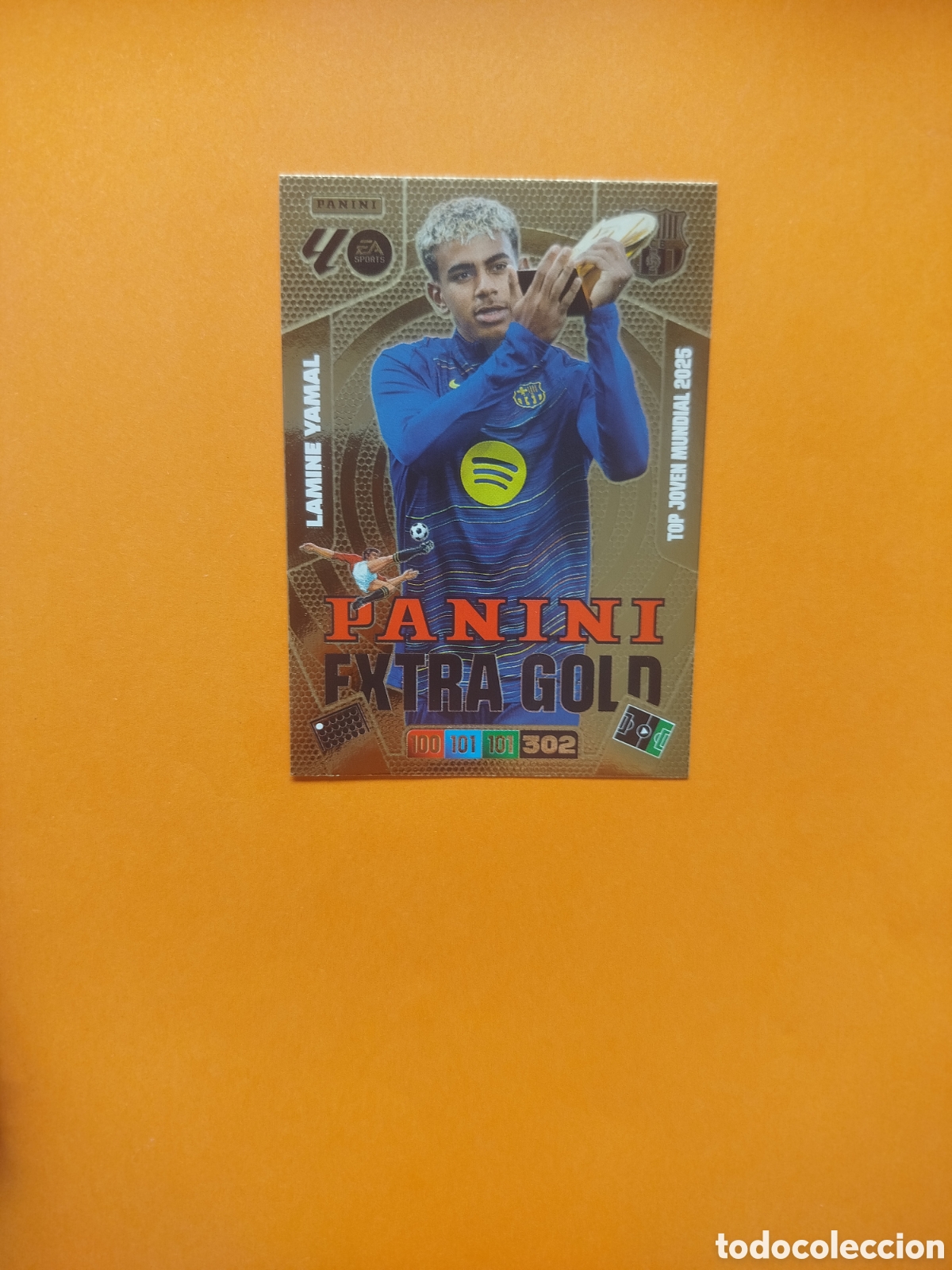 Figurine di Calcio: LAMINE YAMAL EXTRA GOLD BARCELONA ADRENALYN XL 25-26