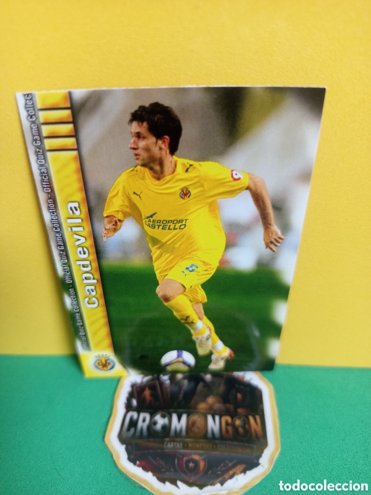 Figurine di Calcio: ❇️ CROMO ⚽ CARD CAPDEVILA VILLARREAL 115 TEMPORADA 09 10 2009 2010 FICHAS LIGA QUIZ MUNDICROMO ❇️