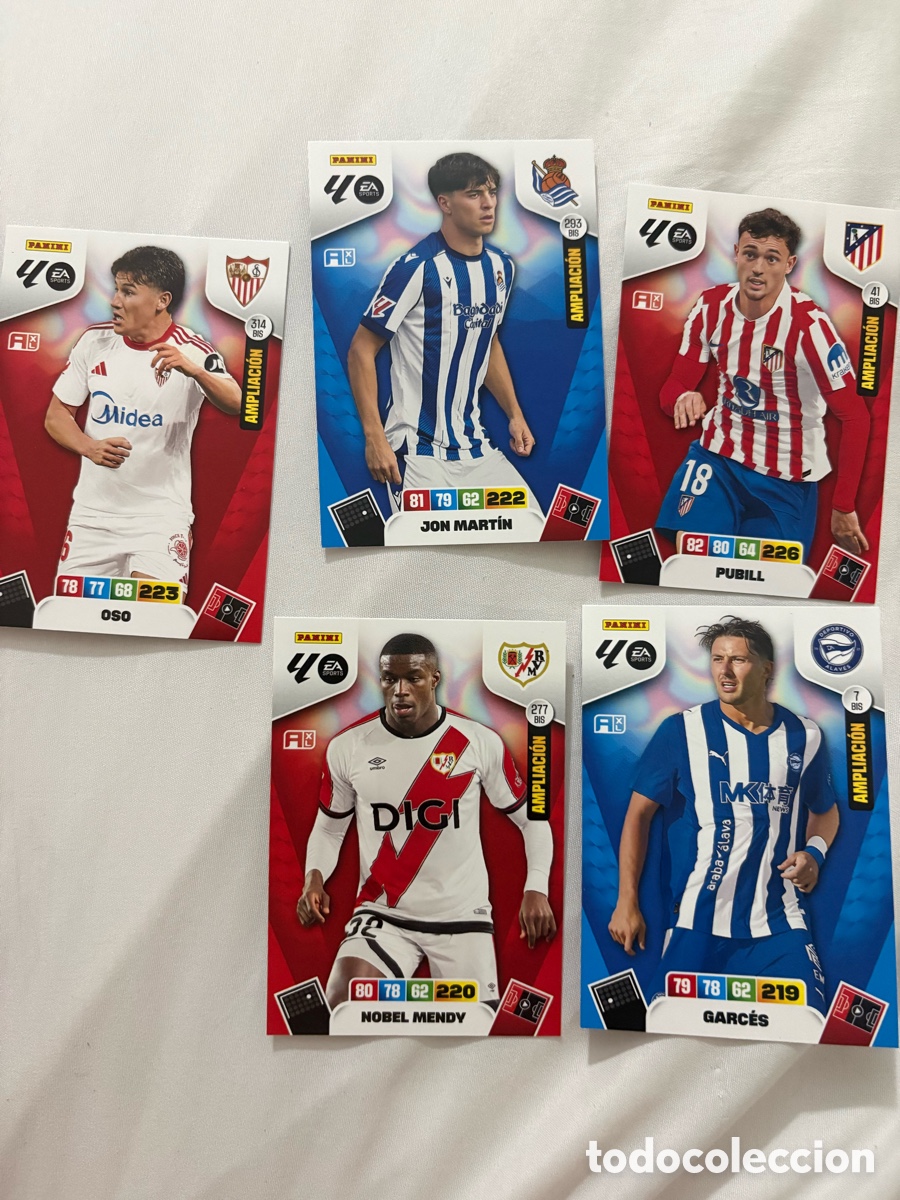Cromos de f&uacute;tbol: Ampliaci&oacute;n adrenalyn 2025-2026