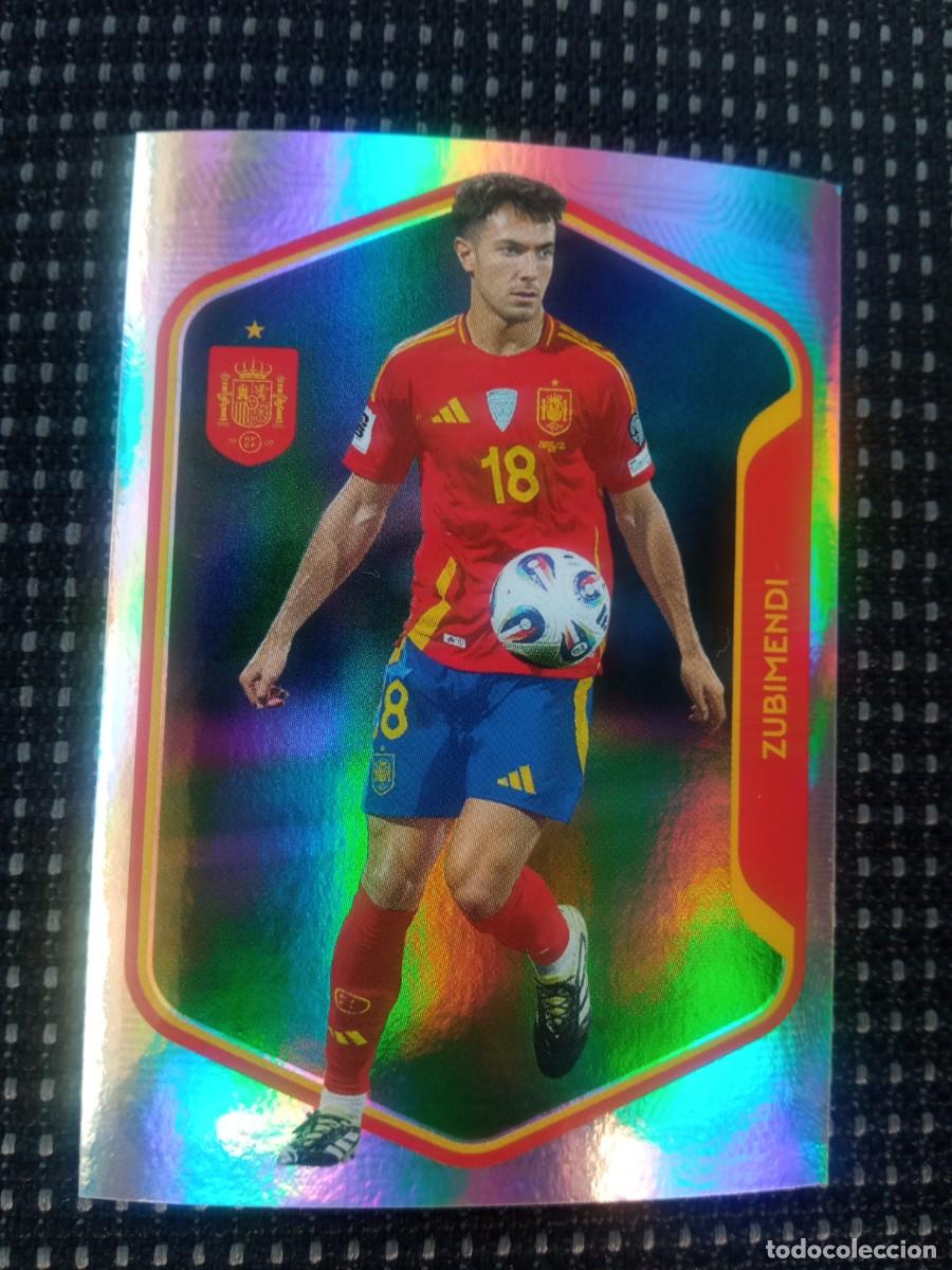 Football Stickers: Zubimendi, cromo 34, Espa&ntilde;a 2026, Carrefour Panini,