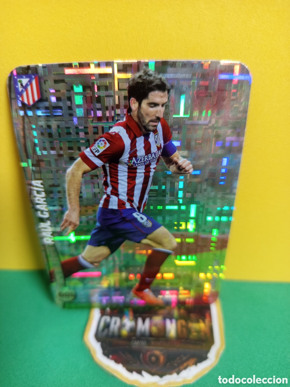 Cromos de f&uacute;tbol: ❇️ CROMO ⚽ CARD RA&Uacute;L GARC&Iacute;A ATL&Eacute;TICO DE MADRID 601 FICHAS LIGA QUIZ ❇️