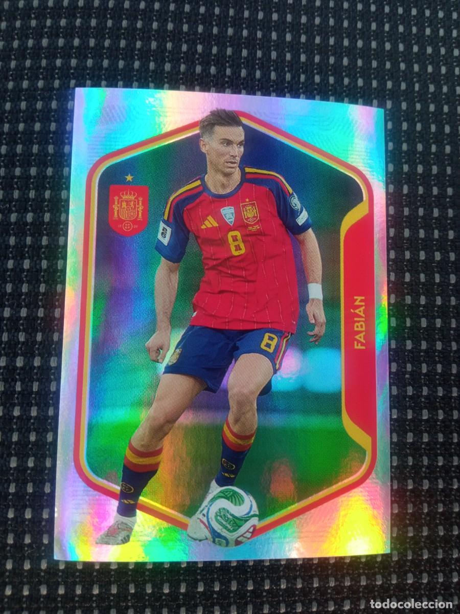 Cromos de f&uacute;tbol: Fabi&aacute;n cromo 36, Espa&ntilde;a 2026, Carrefour Panini,