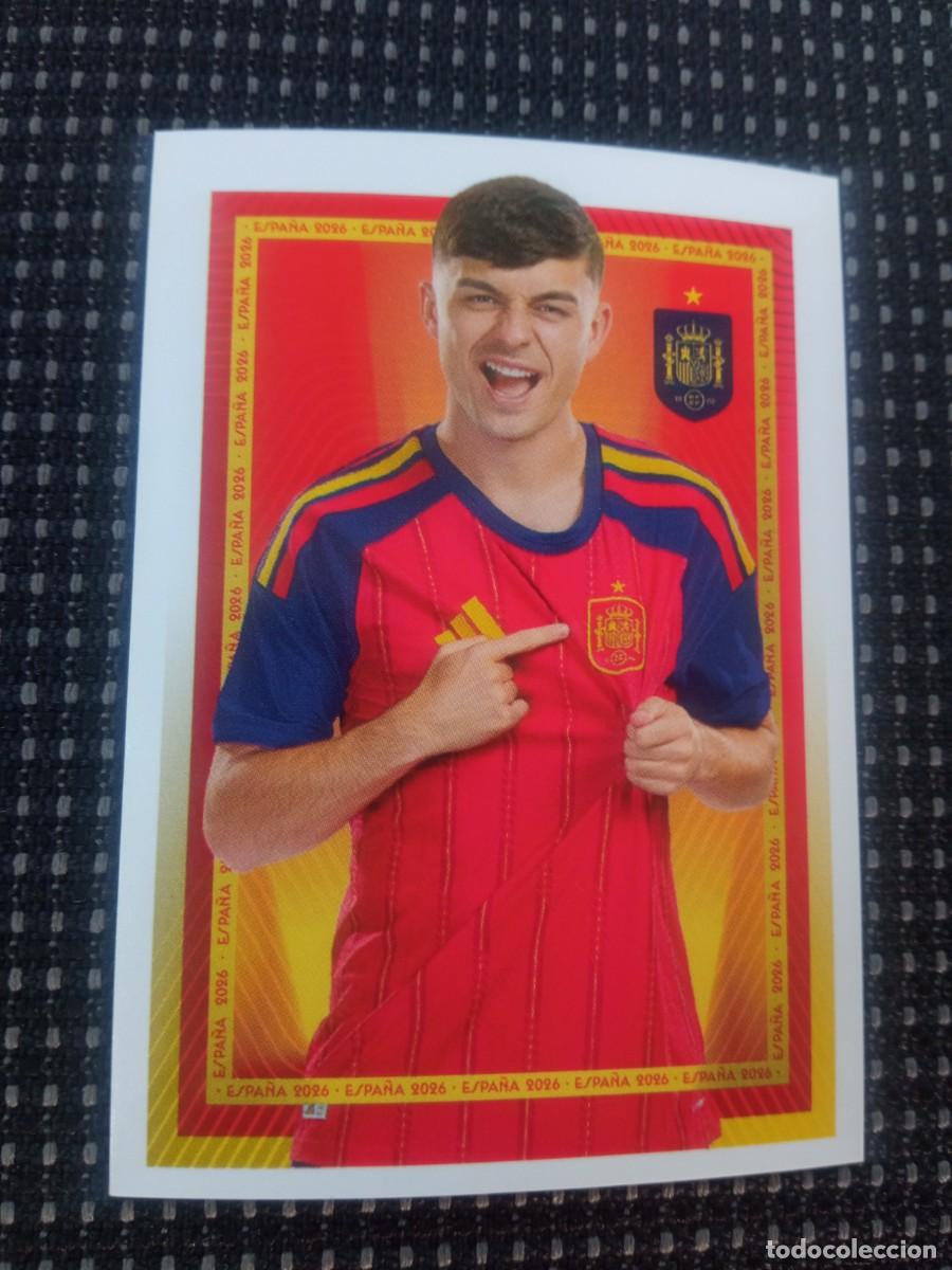 Cromos de f&uacute;tbol: Pedri, cromo 37, Espa&ntilde;a 2026, Carrefour Panini,