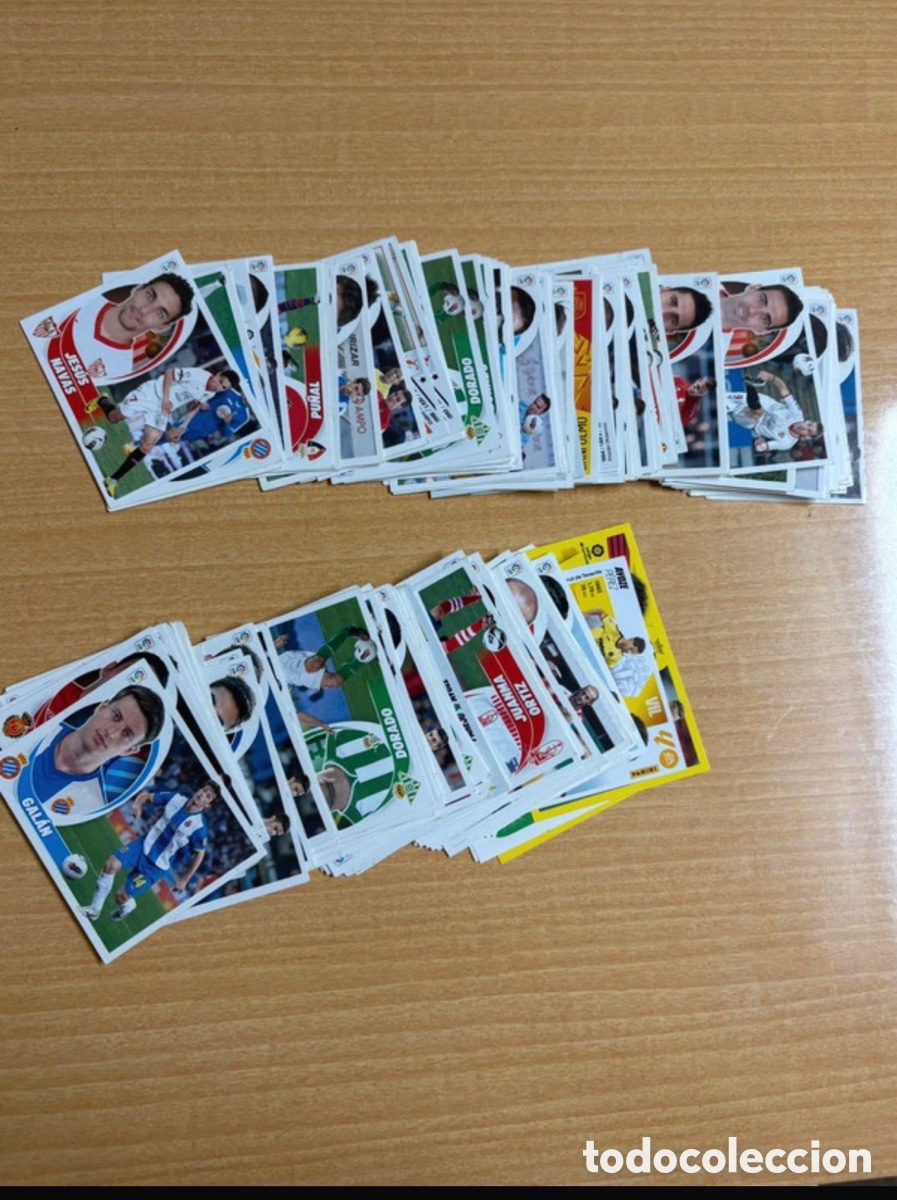 Cromos de f&uacute;tbol: Pack de cromos diferentes temporadas