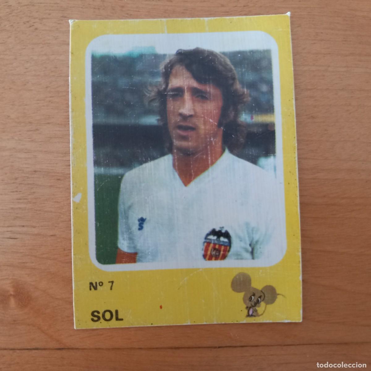 Cromos de f&uacute;tbol: SOL VALENCIA CF ALBUM CRUYFF Y LOS COLOSOS DE ESTA LIGA DE CROPAN