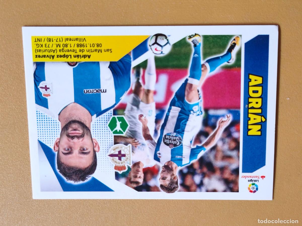 Cromos de f&uacute;tbol: adrian, liga 2017 18 ultimos fichajes