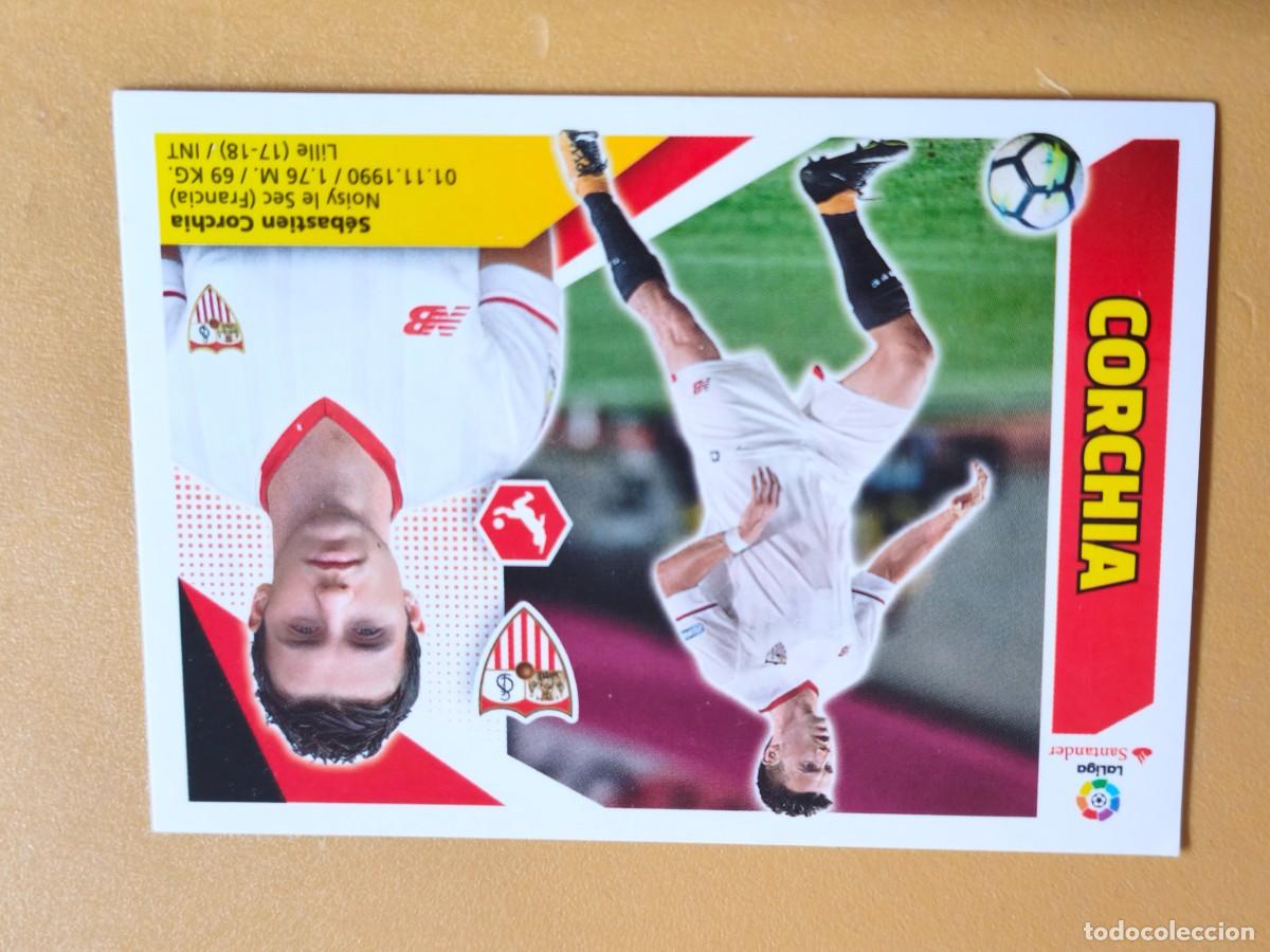 Cromos de f&uacute;tbol: corchia, liga 2017 18 ultimos fichajes