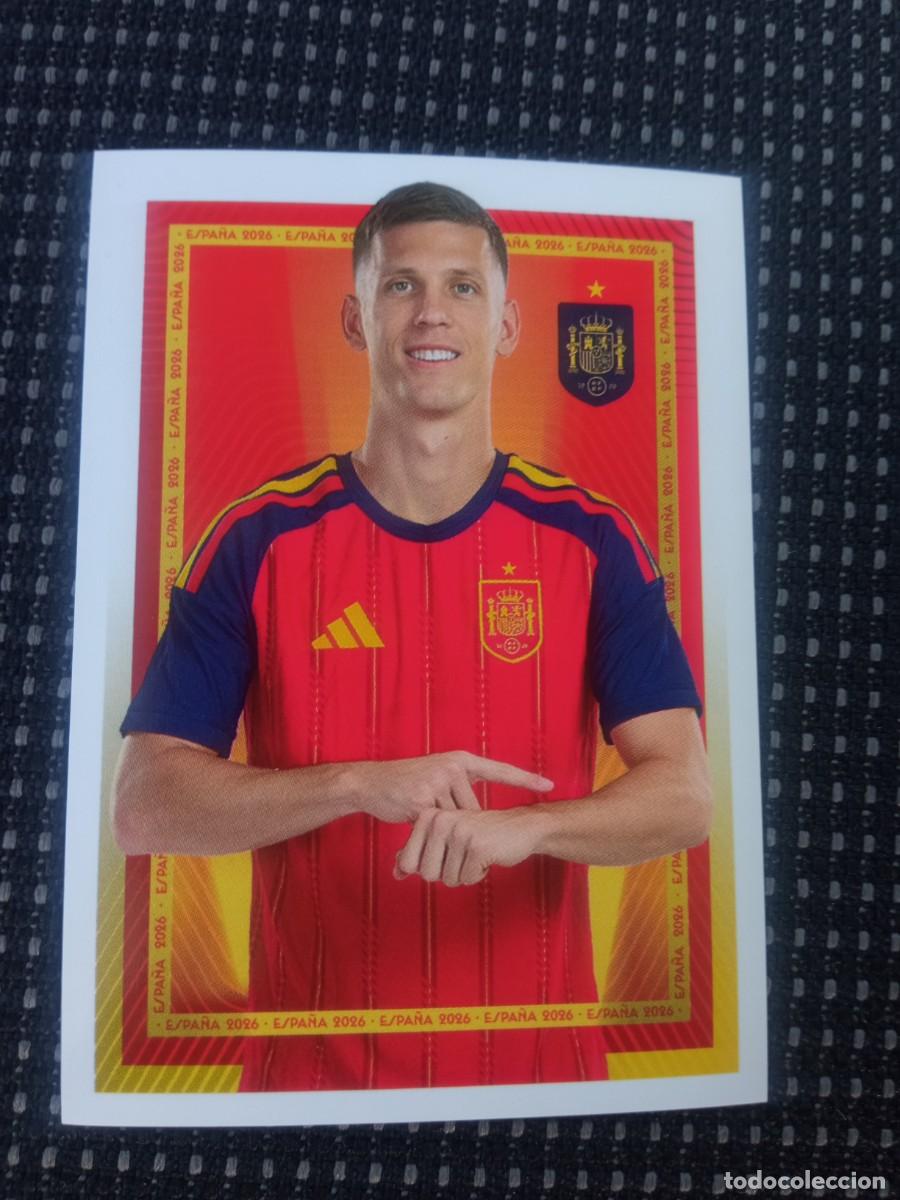 Football Stickers: Dani Olmo, cromo 47, Espa&ntilde;a 2026, Carrefour Panini,